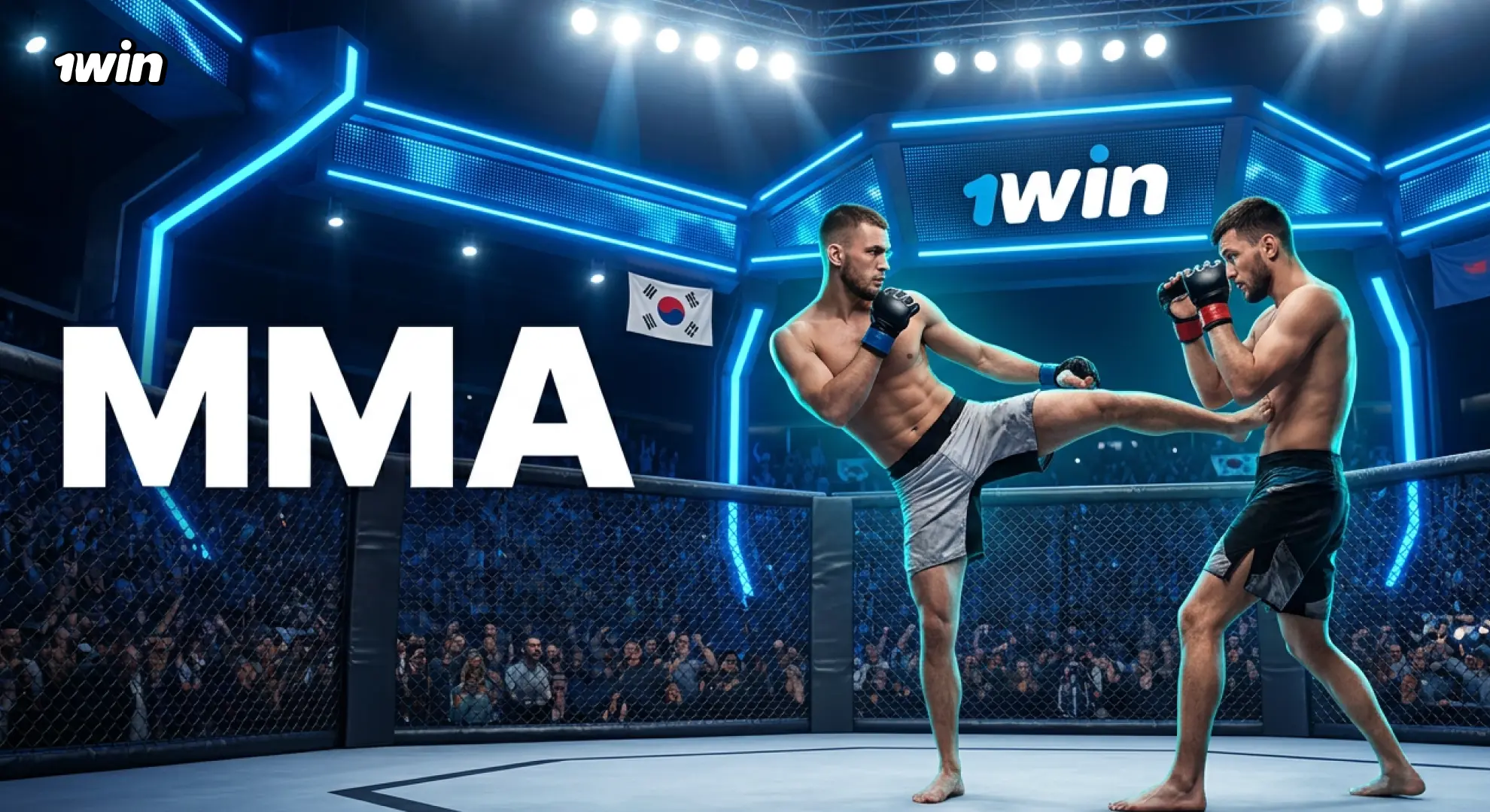 1win MMA Betting with live odds fight markets and betting options for major mixed martial arts events